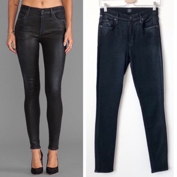 COH rocket slick high rise skinny 28 black coated - Picture 7 of 7